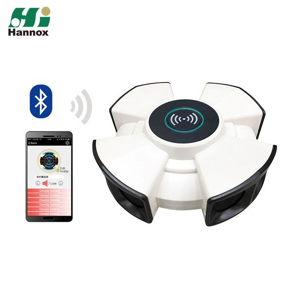 Digitaler Bluetooth-Schädlingsvertreiber mit 8 Lautsprechern