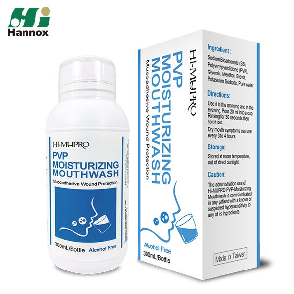 PVP-enjuague bucal hidratante