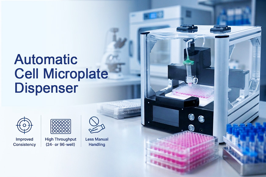 Automatischer Zellmikroplatten-Spender