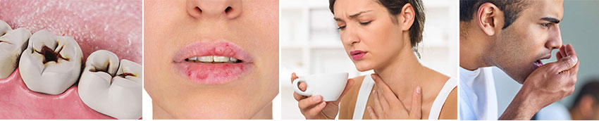 Промывание ран полости рта