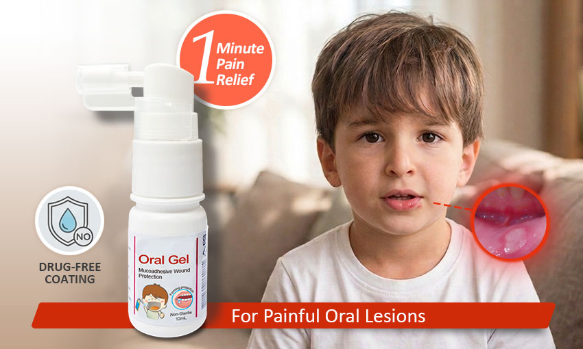 Oral Wound Rinse Spray Pediatric