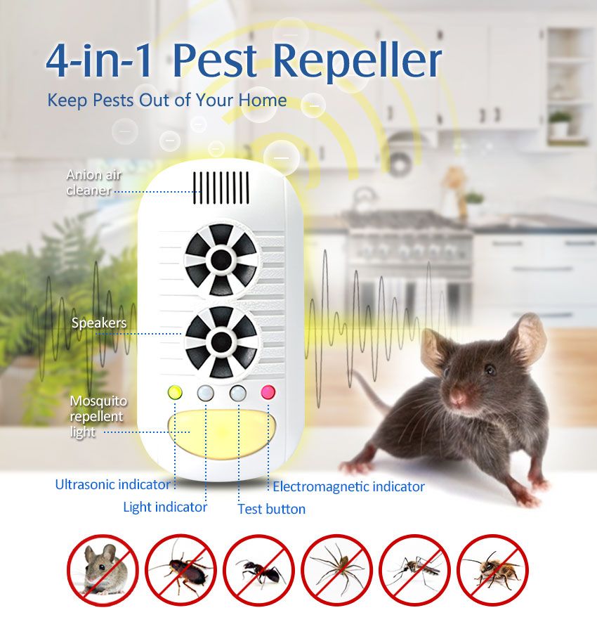 4in1 Pest Repeller Medical & Health Care Expert With Excellent