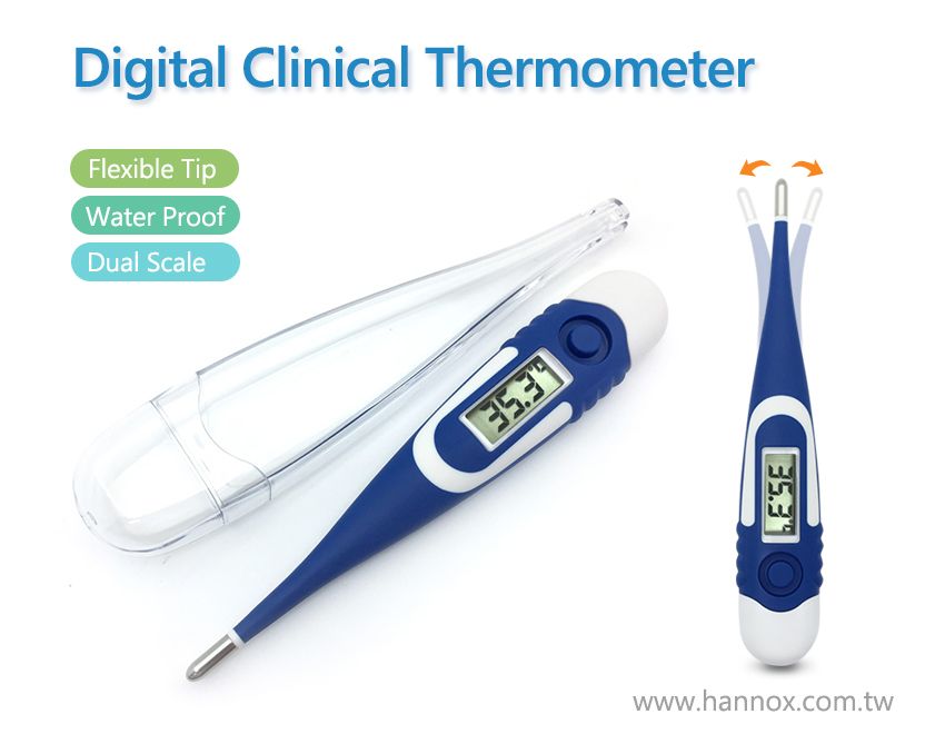 Digital Clinical Thermometer Medical & Health Care Expert With