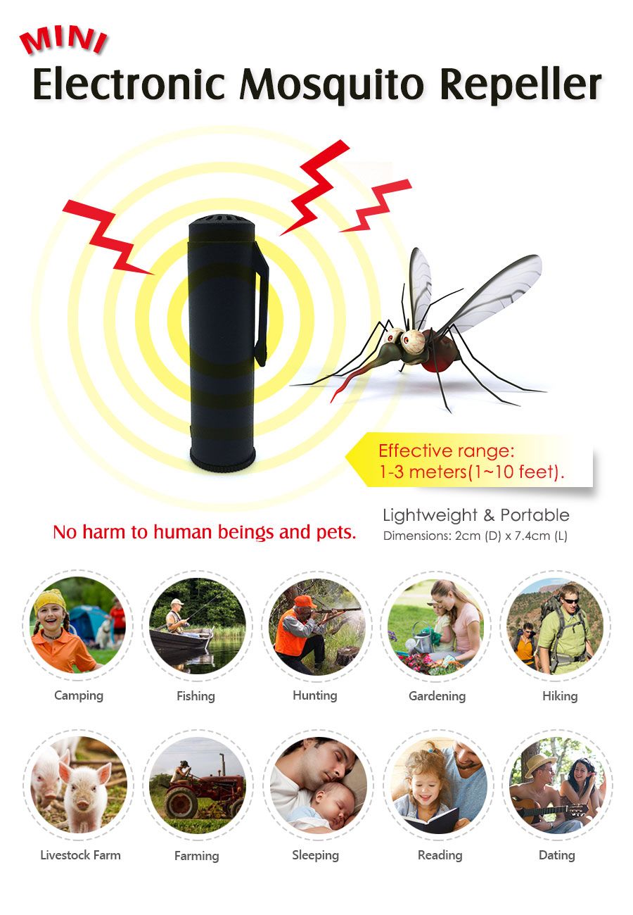 Mini Electronic Mosquito Repeller Medical & Health Care Expert With