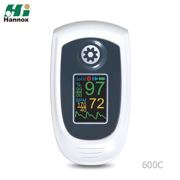 Full Color OLED Fingertip Pulse Oximeter